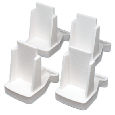 Lot de 4 Guides STANLEY 2031 pour Portes Coulissantes de Placards