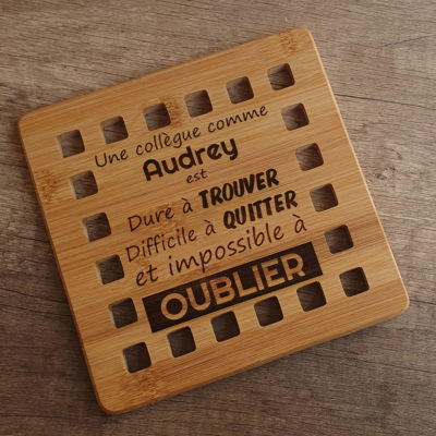 Gravure Laser personnalisable